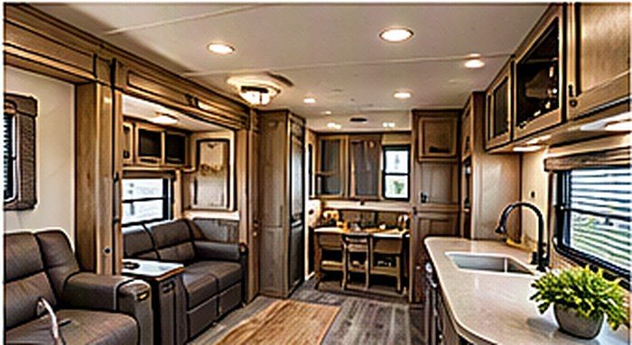 RV interior living space